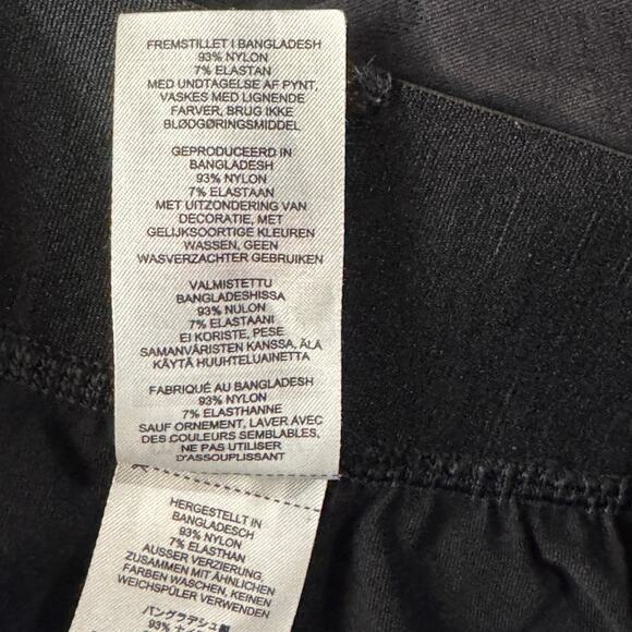 Gymshark Small Vision Jacquard Leggings Mid-Rise Wicking Seamless Stretch Black - Picture 8 of 8